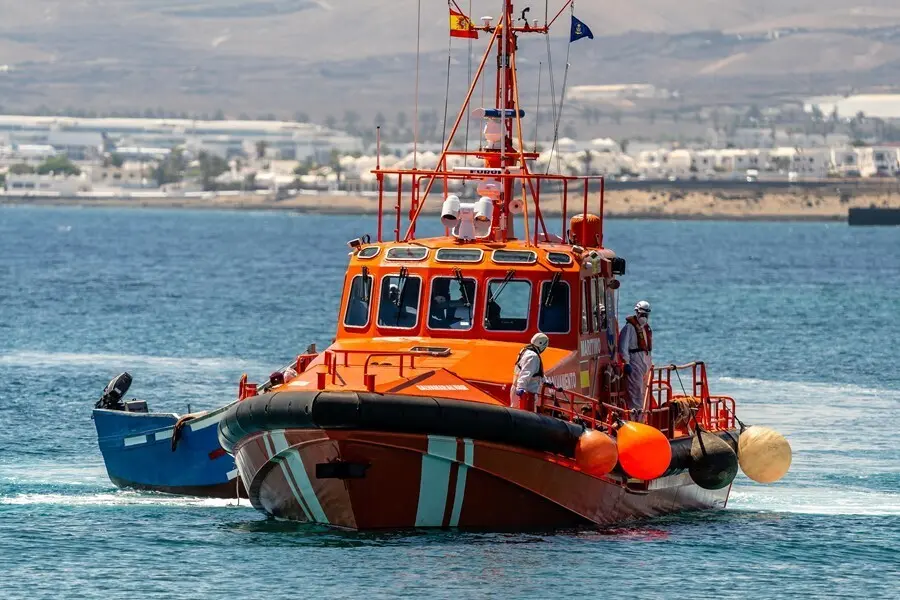 Un barco de Salvamento Mar&iacute;timo en una imagen de archivo.