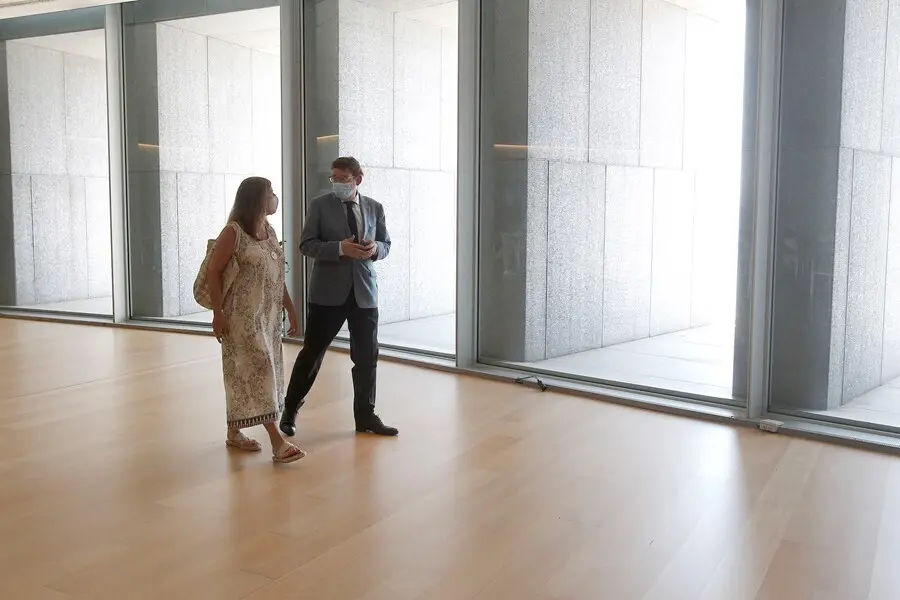 Archivo - El president de la Generalitat, Ximo Puig, y la presidenta balear, Francina Armengol. 