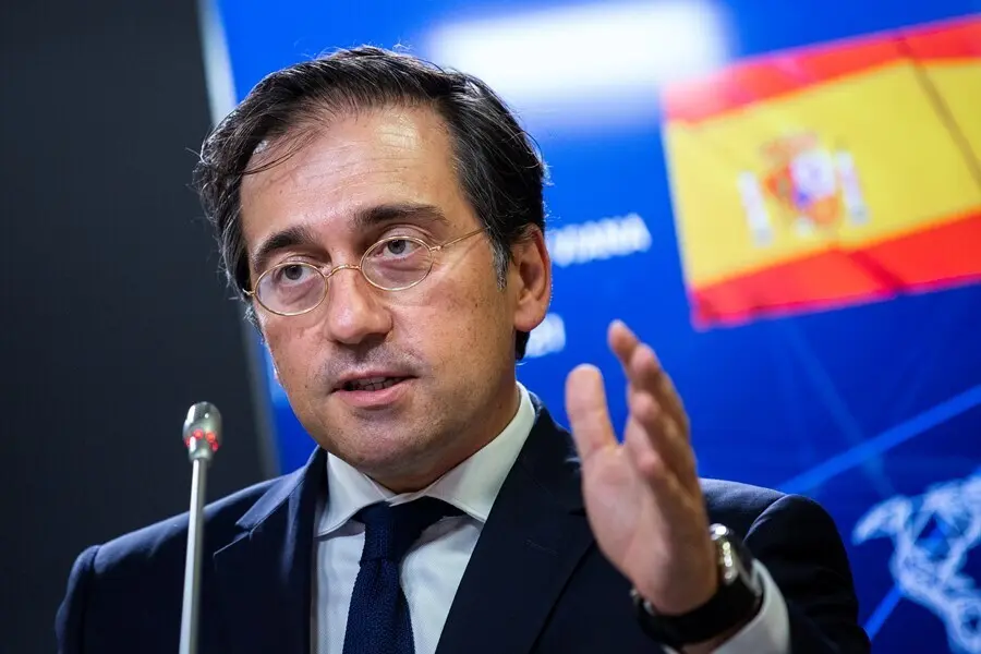 El ministro de Asuntos Exteriores, Uni&oacute;n Europea y Cooperaci&oacute;n, Jos&eacute; Manuel Albares