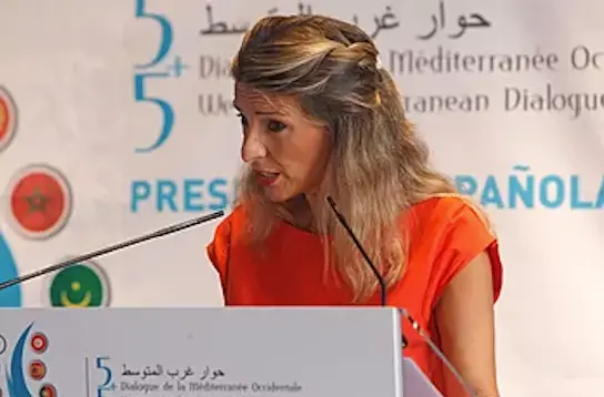 La vicepresidenta segunda y ministra de Trabajo, Yolanda D&iacute;az.EFE