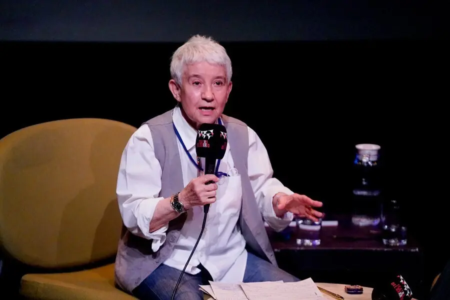 Archivo - La directora general de Diversidad Sexual y Derechos LGTBI, Boti Garc&iacute;a Rodrigo, durante la presentaci&oacute;n de su libro 'Mayo del cuarenta y cinco' , en el Teatro del Barrio, el pasado 29 de junio de 2021, en Madrid