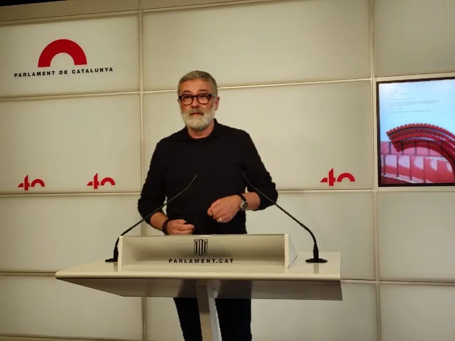 Archivo - El diputado electo de la CUP Carles Riera