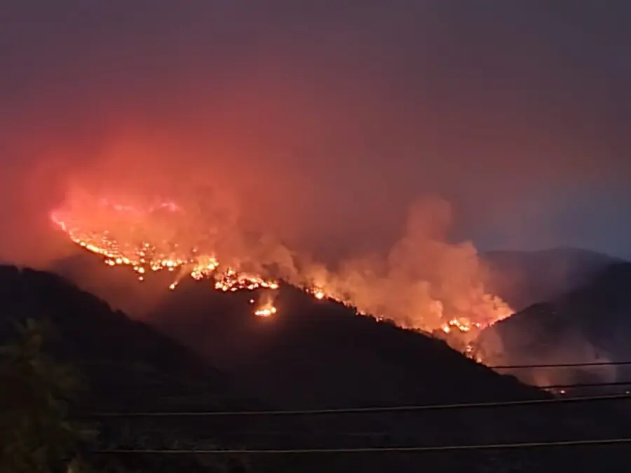 Incendio en Sierra Bermeja, en M&aacute;laga