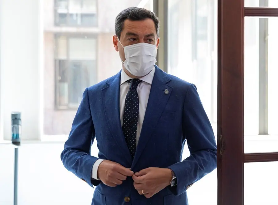 El presidente de la Junta, Juanma Moreno