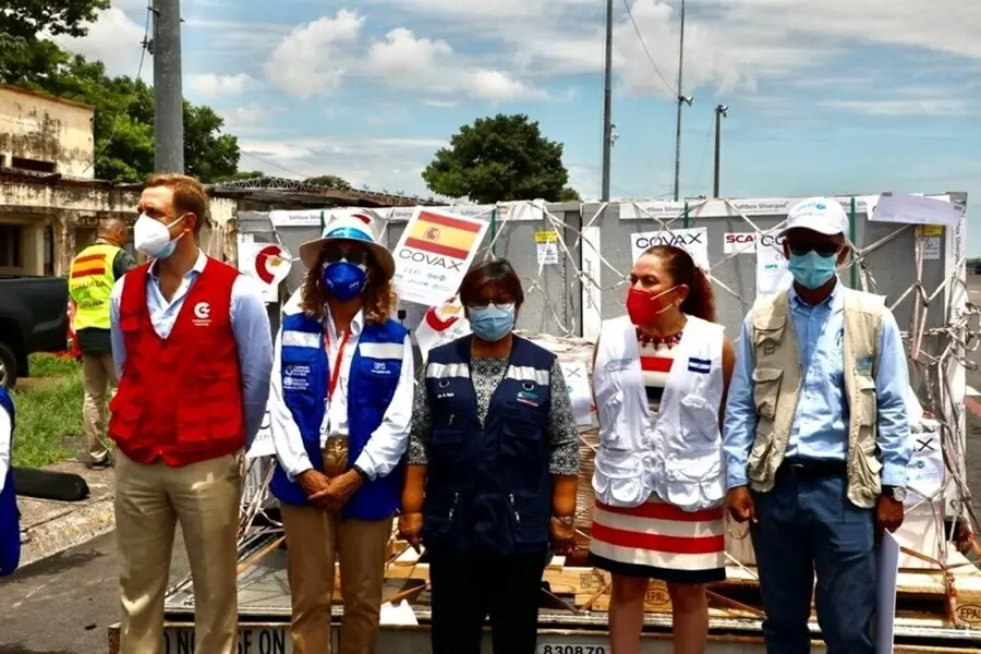 Donaci&oacute;n de vacunas a Nicaragua por parte de Espa&ntilde;a
