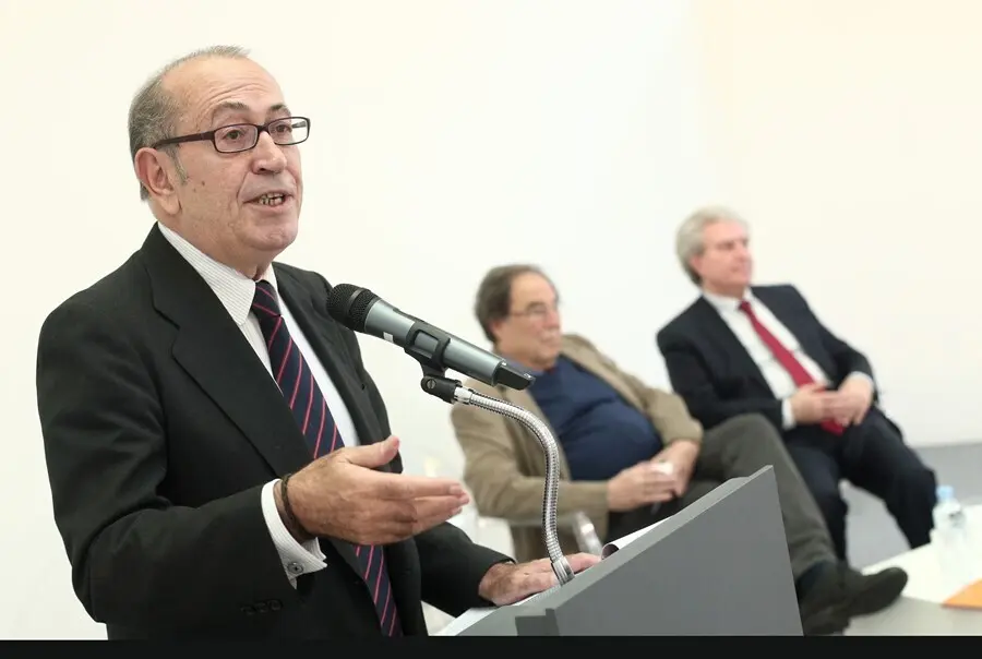Archivo - El ex secretario general del Partido Socialista de Euskadi, Nicol&aacute;s Redondo de la plataforma `La Espa&ntilde;a que re&uacute;ne&acute; 