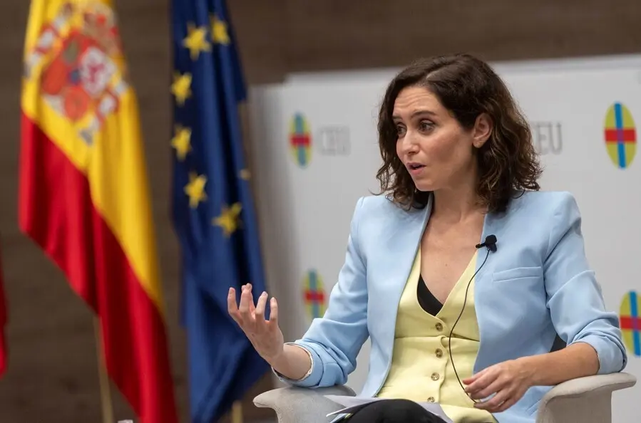 La presidenta de la Comunidad de Madrid, Isabel D&iacute;az Ayuso.