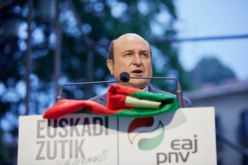 Archivo - El presidente del EBB del PNV, Andoni Ortuzar