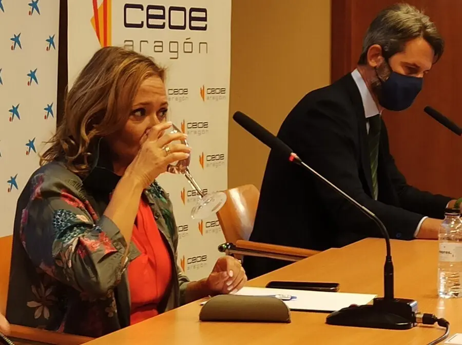 La consejera de Presidencia del Gobierno de Arag&oacute;n, Mayte P&eacute;rez.