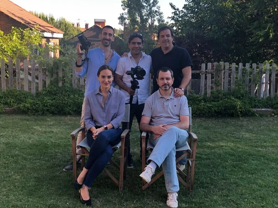 Foto del rodaje de Medjugorje