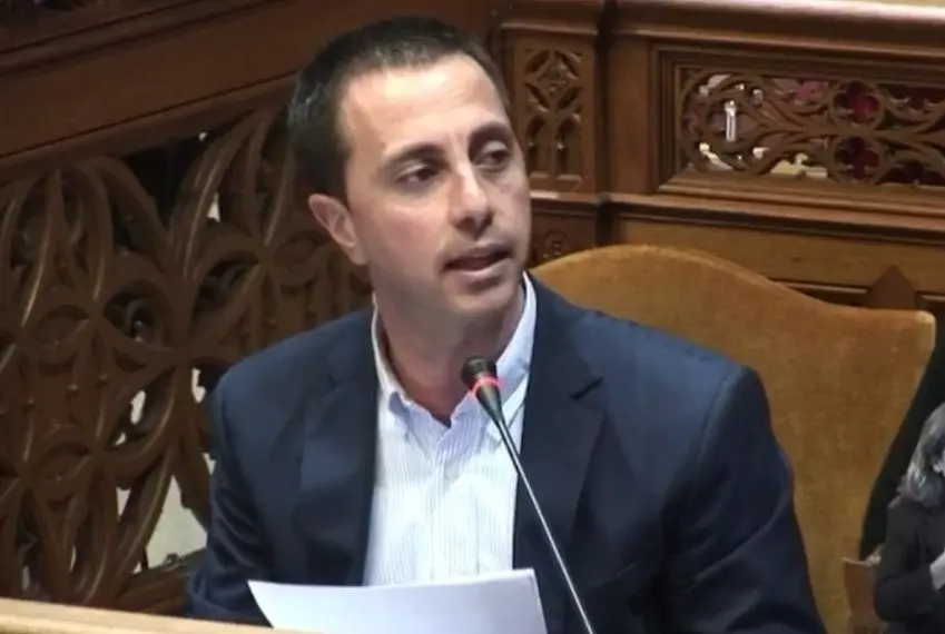 Archivo - El portavoz del PP en el Consell de Mallorca, Lloren&ccedil; Galm&eacute;s.