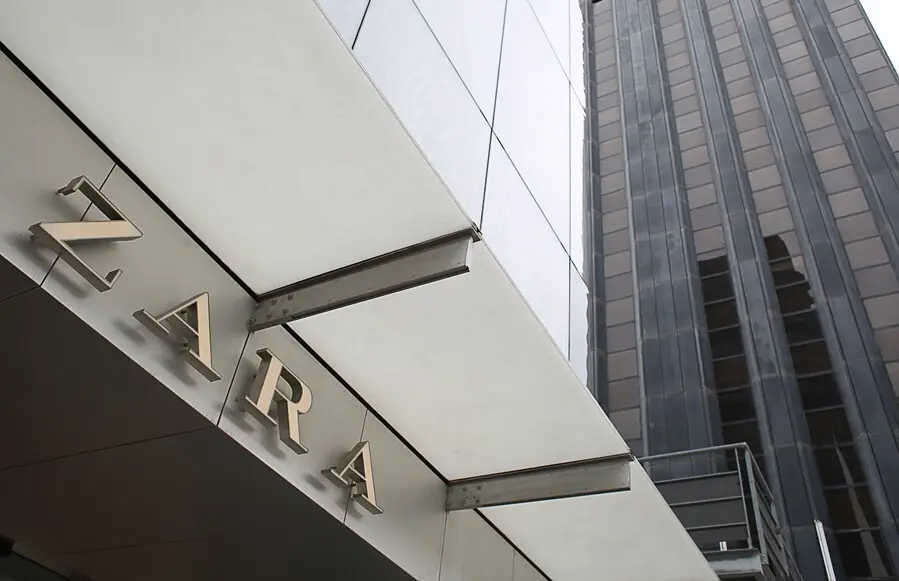 Archivo - Una tienda de Zara en el centro de Madrid