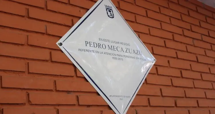 Carabanchel homenajea a Pedro Meca, referente en la atenci&oacute;n a las personas sin hogar