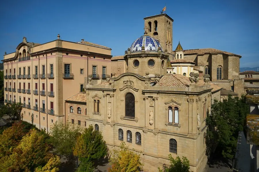 Vista general de la Catedral de Solsona (LLeida), donde hasta el pasado 23 de agosto oficiaba misa el obispo de la localidad ilerdense, Xavier Novell, a 14 de septiembre de 2021, en Solsona, Lleida, Catalunya (Espa&ntilde;a)