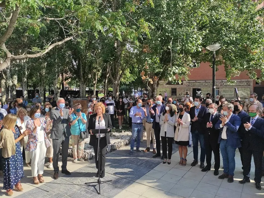 Homenaje a las v&iacute;ctimas del terrorismo en Zaragoza.