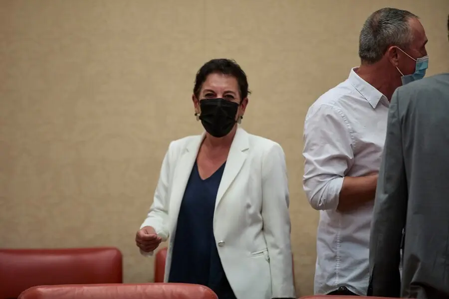 La portavoz de EH Bildu en el Congreso, Mertxe Aizpurua
