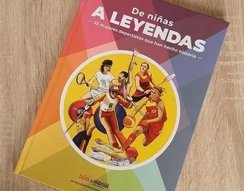 Portada del libro 'De ni&ntilde;as a leyendas'