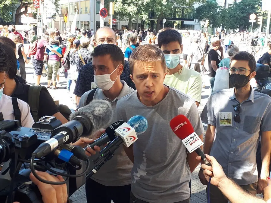 El l&iacute;der de M&aacute;s Pa&iacute;s, &Iacute;&ntilde;igo Errej&oacute;n