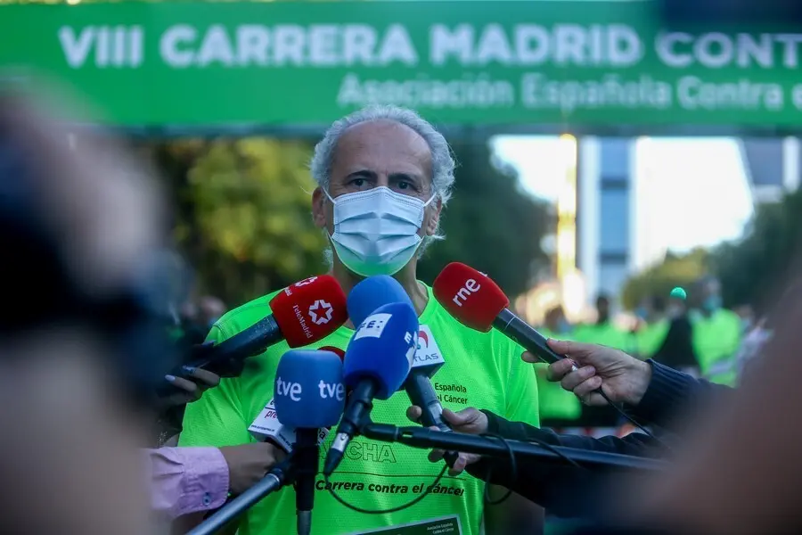 El consejero de Sanidad de la Comunidad de Madrid, Enrique Ruiz Escudero.
