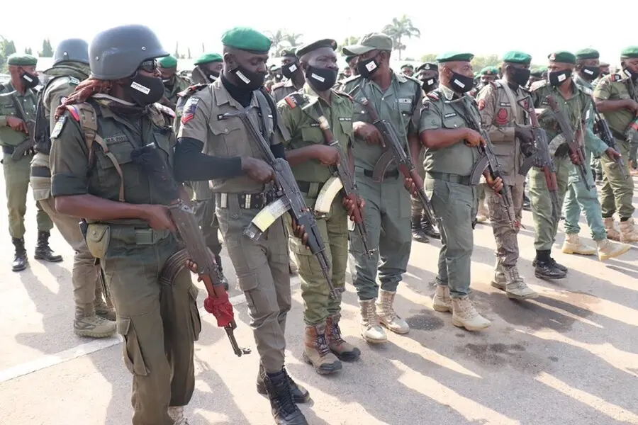 Archivo - Polic&iacute;as en Nigeria
