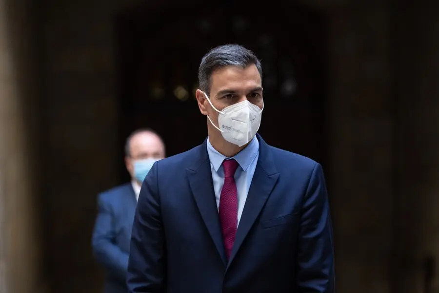 El presidente del Gobierno, Pedro S&aacute;nchez