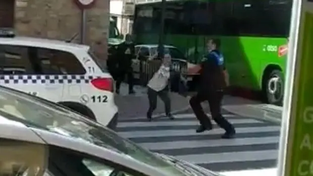 Momento de la detenci&oacute;n