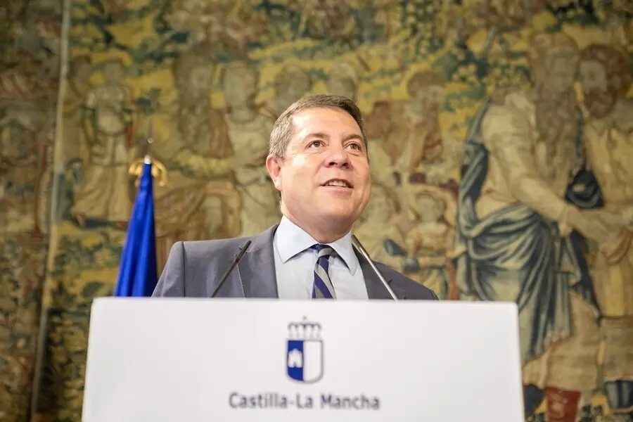 El presidente de Castilla-La Mancha, Emiliano Garc&iacute;a-Page