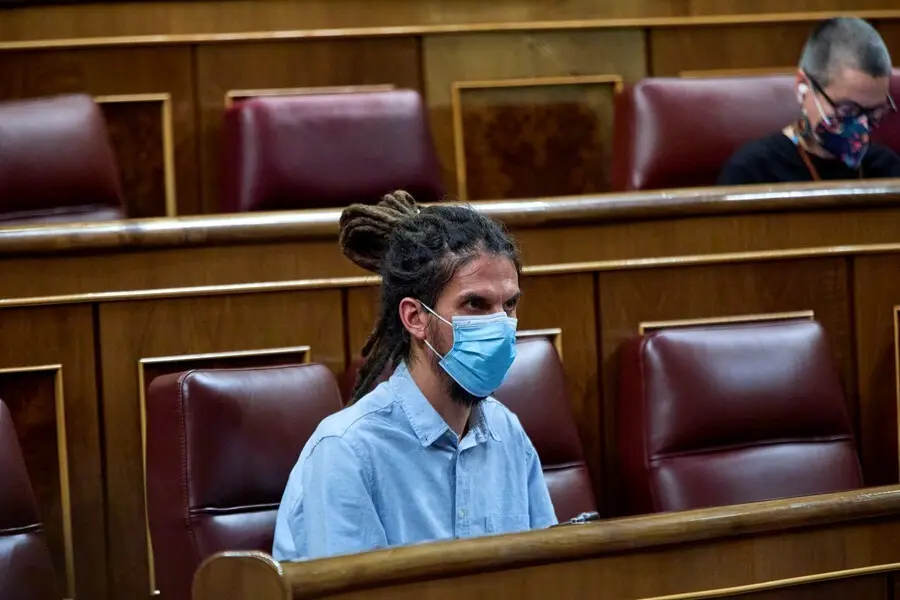 Archivo - El diputado de Unidas Podemos Alberto Rodr&iacute;guez.