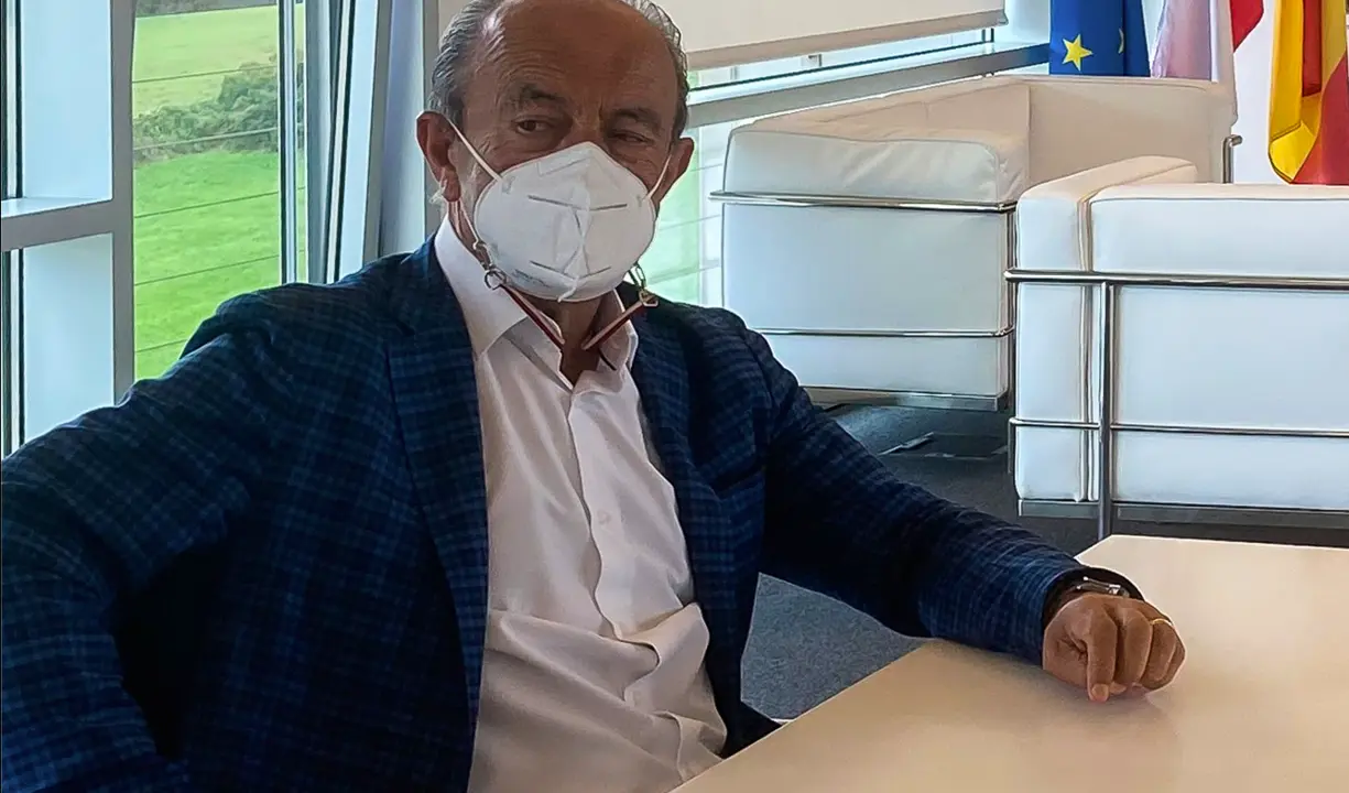 El consejero de Industria, L&oacute;pez Marcano.