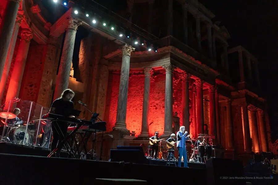 Jos&eacute; Luis Perales en el Stone&Music Festival de M&eacute;rida 2021
