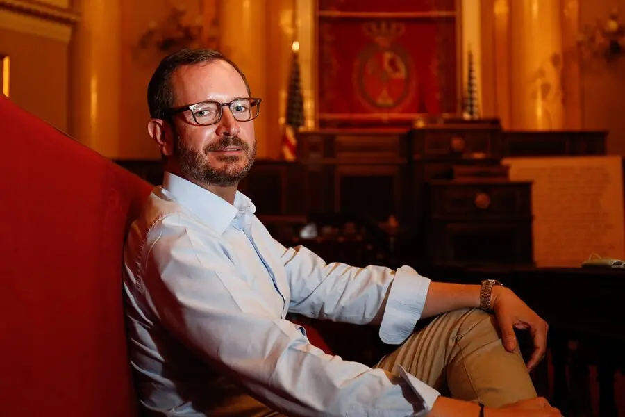 Archivo - El portavoz del Grupo Popular en el Senado, Javier Maroto. 