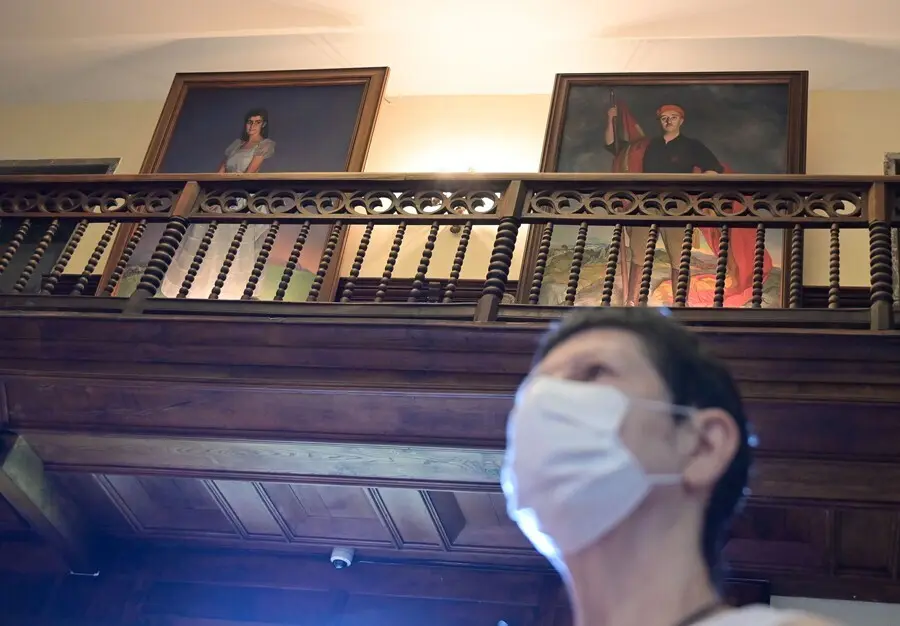 Archivo - Interior del Pazo de Meir&aacute;s