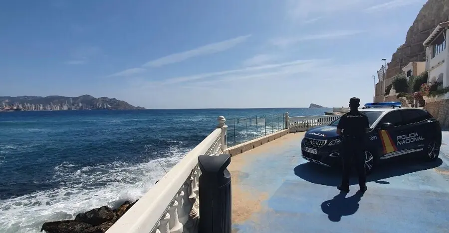 Agente de Polic&iacute;a Nacional de Benidorm en imagen de archivo