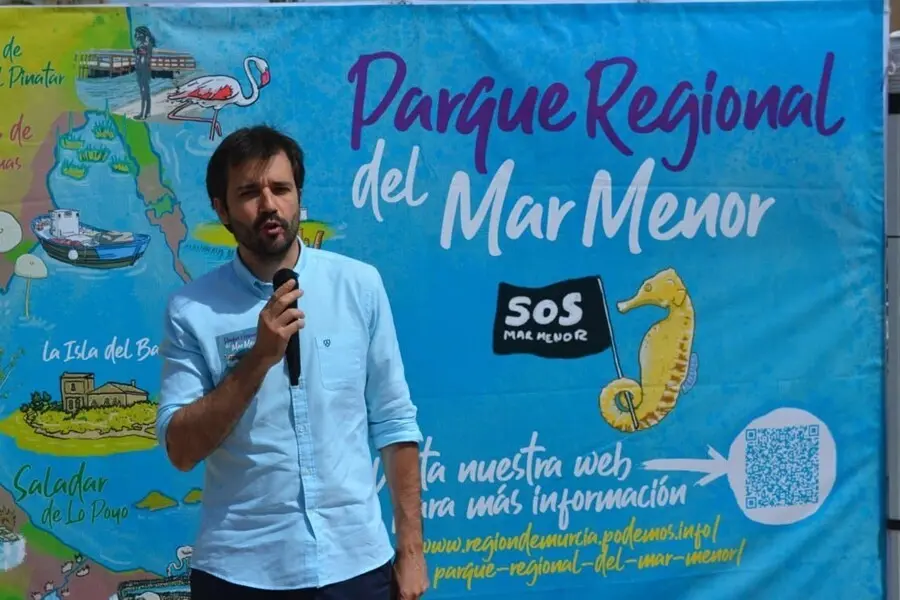 Archivo - El coordinador auton&oacute;mico de Podemos y diputado de Unidas Podemos en el Congreso, Javier S&aacute;nchez Serna