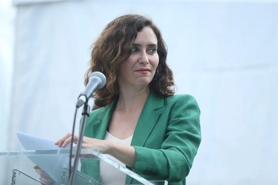La presidenta de la Comunidad de Madrid, Isabel D&iacute;az Ayuso.