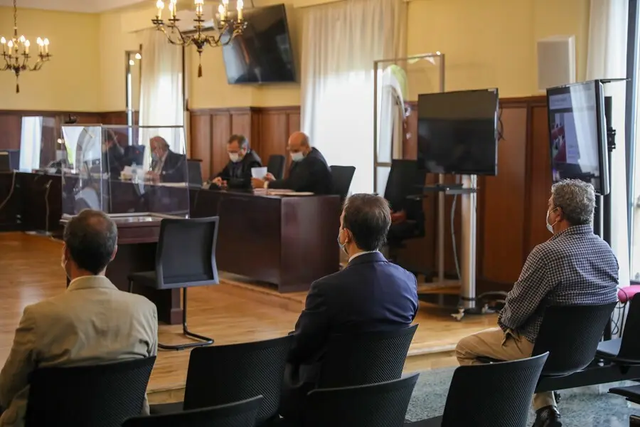 Imagen de archivo de la primera sesi&oacute;n del juicio