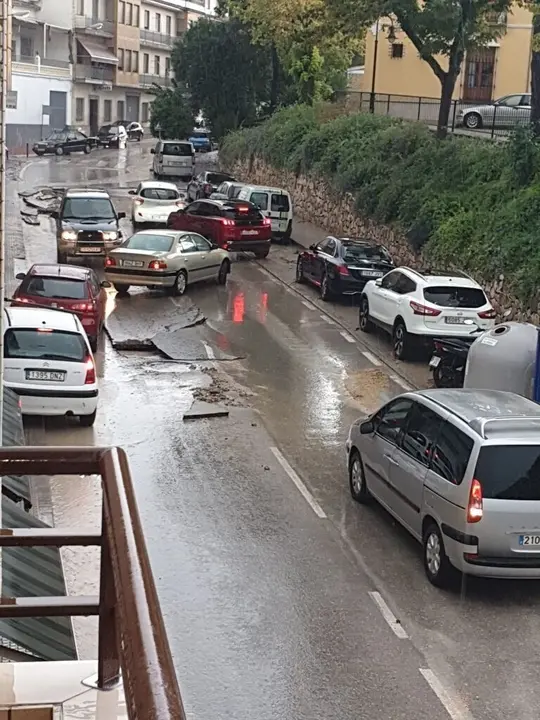 Da&ntilde;os provocados en Lucena (C&oacute;rdoba) por la fuerte tormenta de lluvia y granizo.