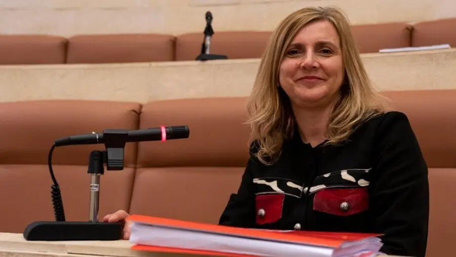 La secretaria de Organizaci&oacute;n del PSOE de Cantabria, Noelia Cobo.