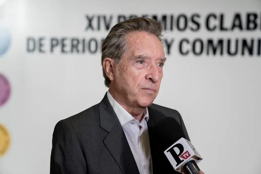 El periodista I&ntilde;aki Gabilondo durante el acto de entrega de los XIV Premios de Periodismo y Comunicaci&oacute;n del Club Abierto de Editores (CLABE), en CaixaForum, a 14 de septiembre de 2021, en Madrid (Espa&ntilde;a).