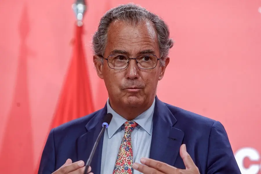 Archivo - El consejero de Educaci&oacute;n, Universidades, Ciencia y portavoz de la Comunidad de Madrid, Enrique Ossorio