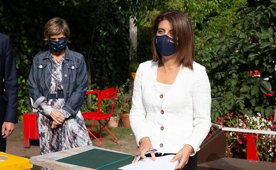 La conselleira de Medio Ambiente, &Aacute;ngeles V&aacute;zquez, en un acto en Santiago