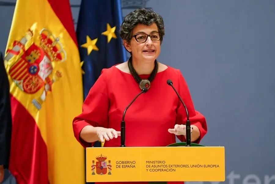 Archivo - La exministra de Asuntos Exteriores Arancha Gonz&aacute;lez Laya.
