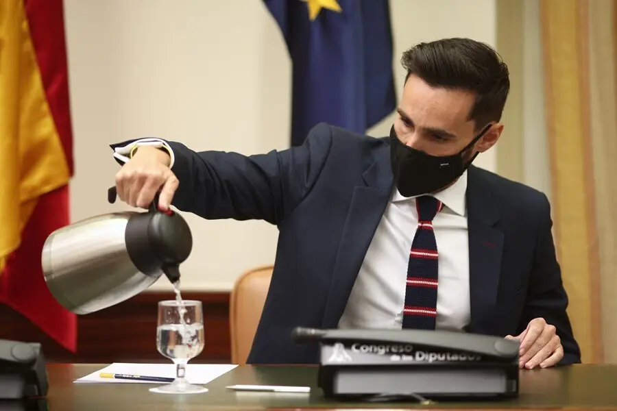 Archivo - El secretario de Estado de Seguridad, Rafael P&eacute;rez, a su llegada a su comparecencia en la Comisi&oacute;n de Interior en el Congreso de los Diputados celebrada el 30 de septiembre de 2020.