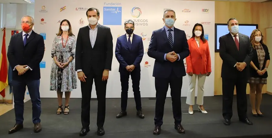 De izda a dcha: Alejandro Blanco, I&ntilde;aki Peralta, Jos&eacute; Manuel Franco y Miguel Carballeda