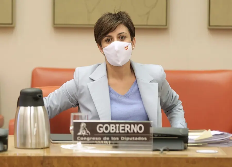 La ministra de Pol&iacute;tica Territorial, Isabel Rodr&iacute;guez, comparece en una Comisi&oacute;n de Pol&iacute;tica Territorial en el Congreso de los Diputados, a 22 de septiembre de 2021, en Madrid, (Espa&ntilde;a). En la comparecencia, a petici&oacute;n propia, ha informado sobre las l&iacute;nea