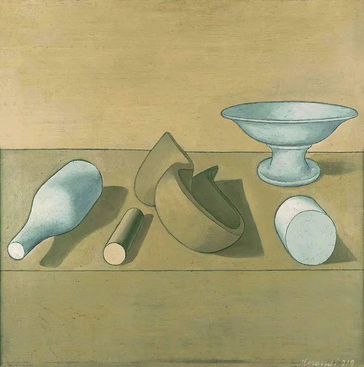Morandi, Giorgio (1890-1964): Still Life, 1919. Milan, Pinacoteca di Brera*** Permission for usage must be provided in writing from Scala.