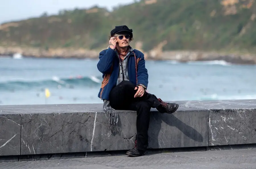 El actor Johnny Depp llega a la 69&ordf; edici&oacute;n del Festival Internacional de Cine de San Sebasti&aacute;n, para recibir el Premio Donostia, en el palacio de Kursaal, a 22 de septiembre de 2021, en San Sebasti&aacute;n, Euskadi (Espa&ntilde;a). 