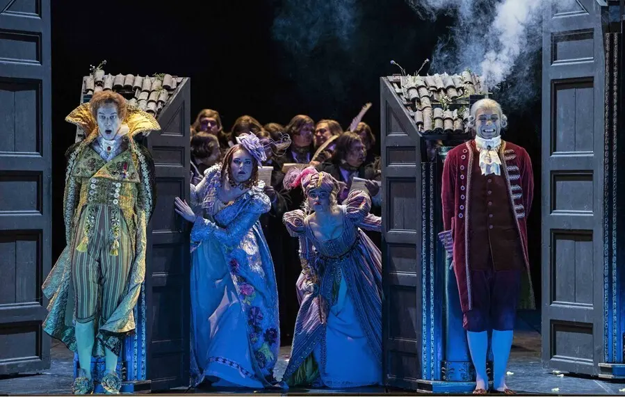 Archivo - Escena de la &oacute;pera 'La Cenerentola'