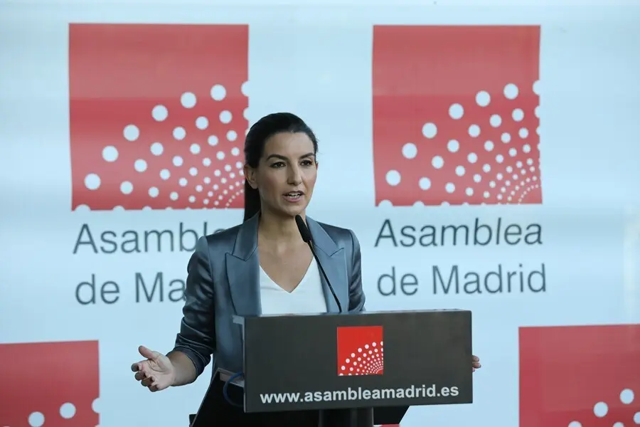 Archivo - La portavoz de Vox en la Asamblea de Madrid, Roc&iacute;o Monasterio