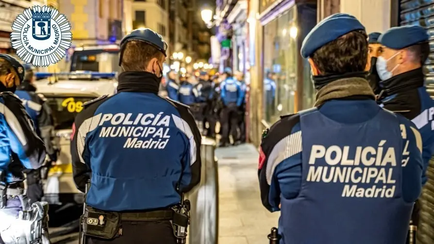 Archivo - Imagen de recurso de agentes de la Polic&iacute;a Municipal de Madrid.